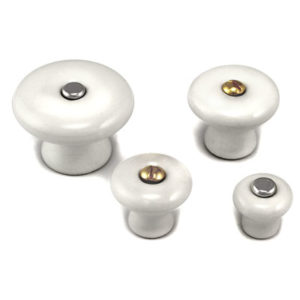 White Porcelain Knob