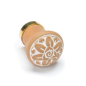 Terracotta joinery knob