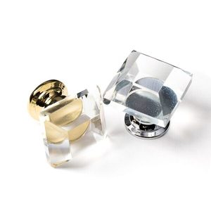 Trapezium Crystal Knob